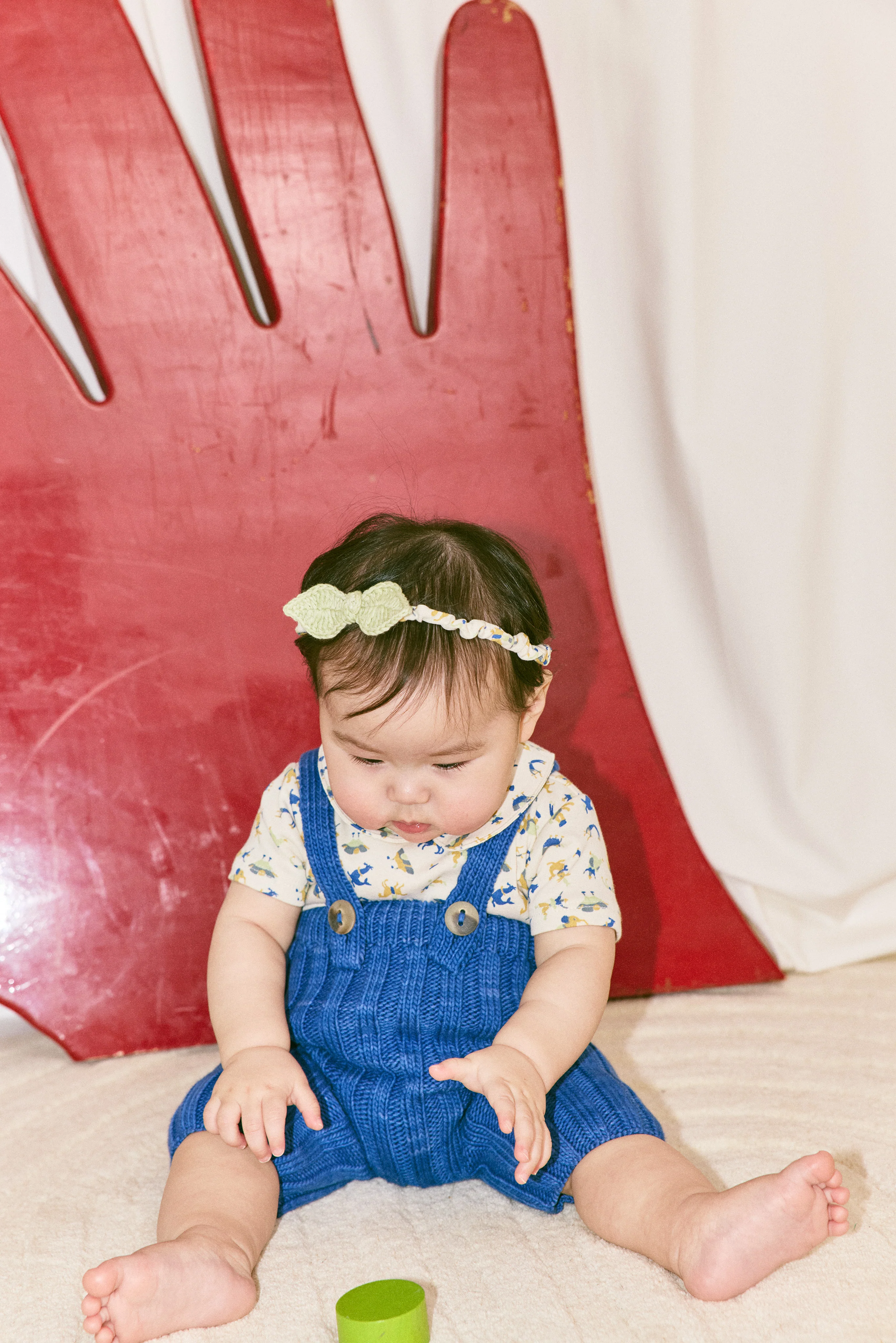Baby Petit Collar Onesie - Image 5