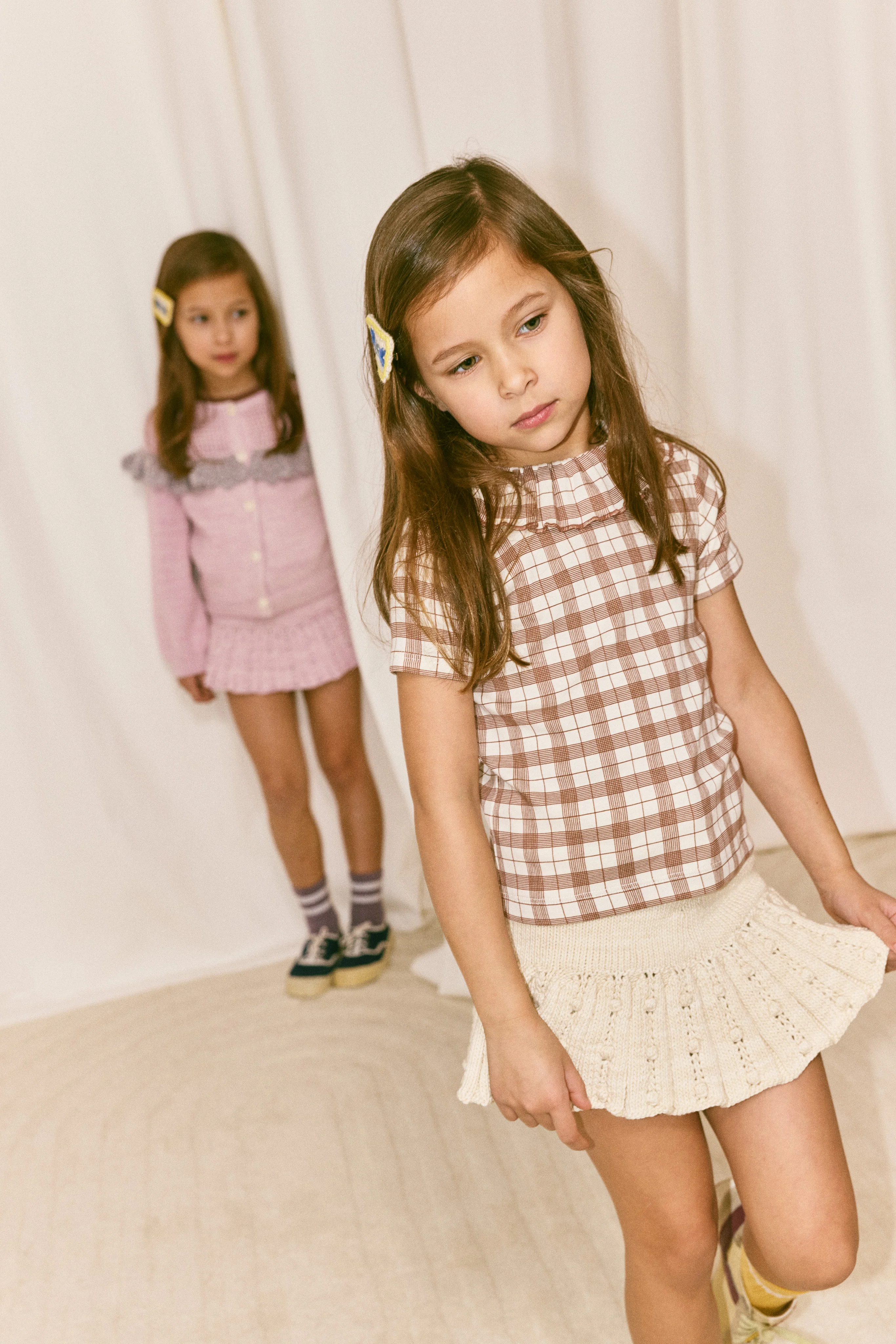 Eyelet Popcorn Skating Skirt - Image 3