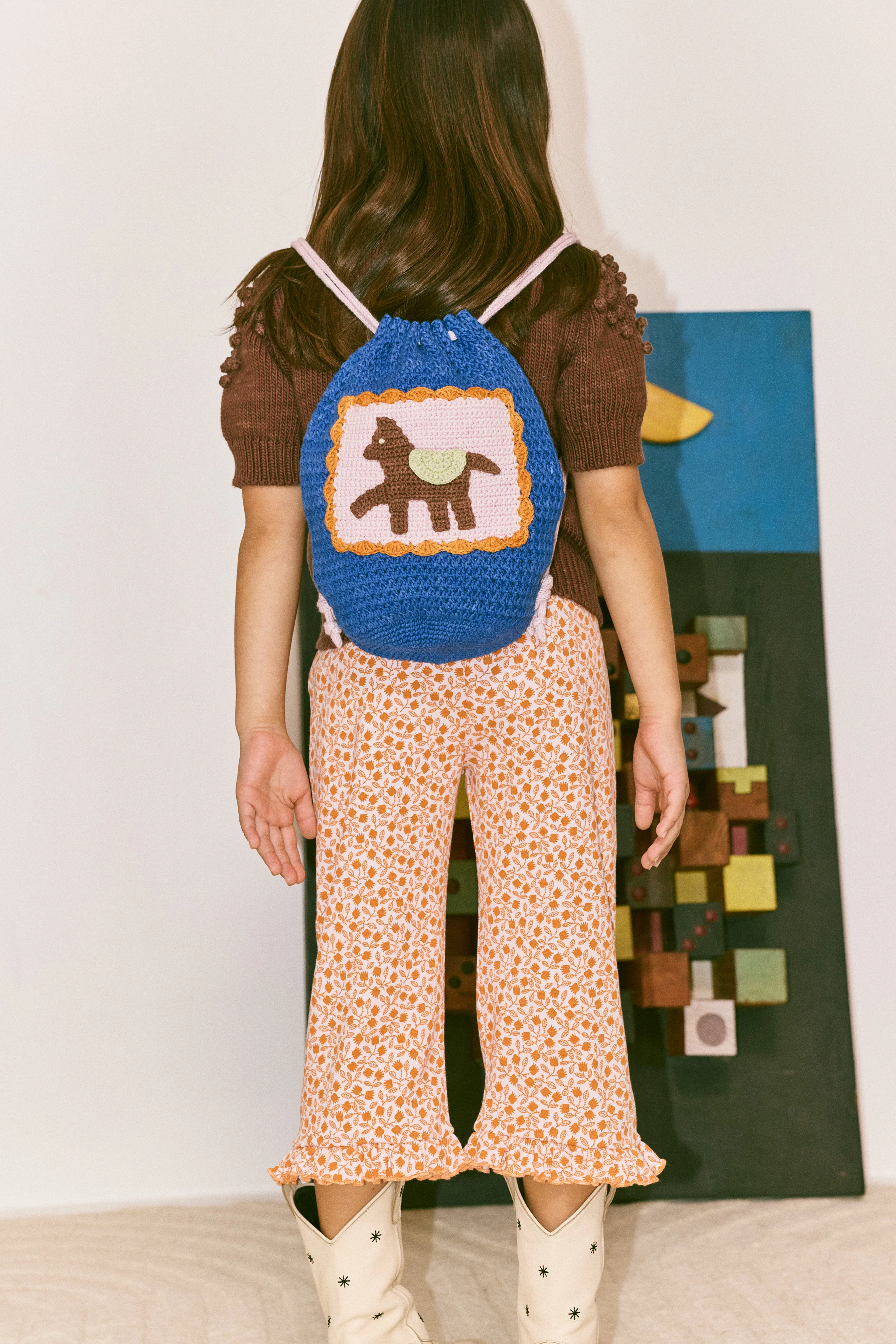 Horse Drawstring Bag