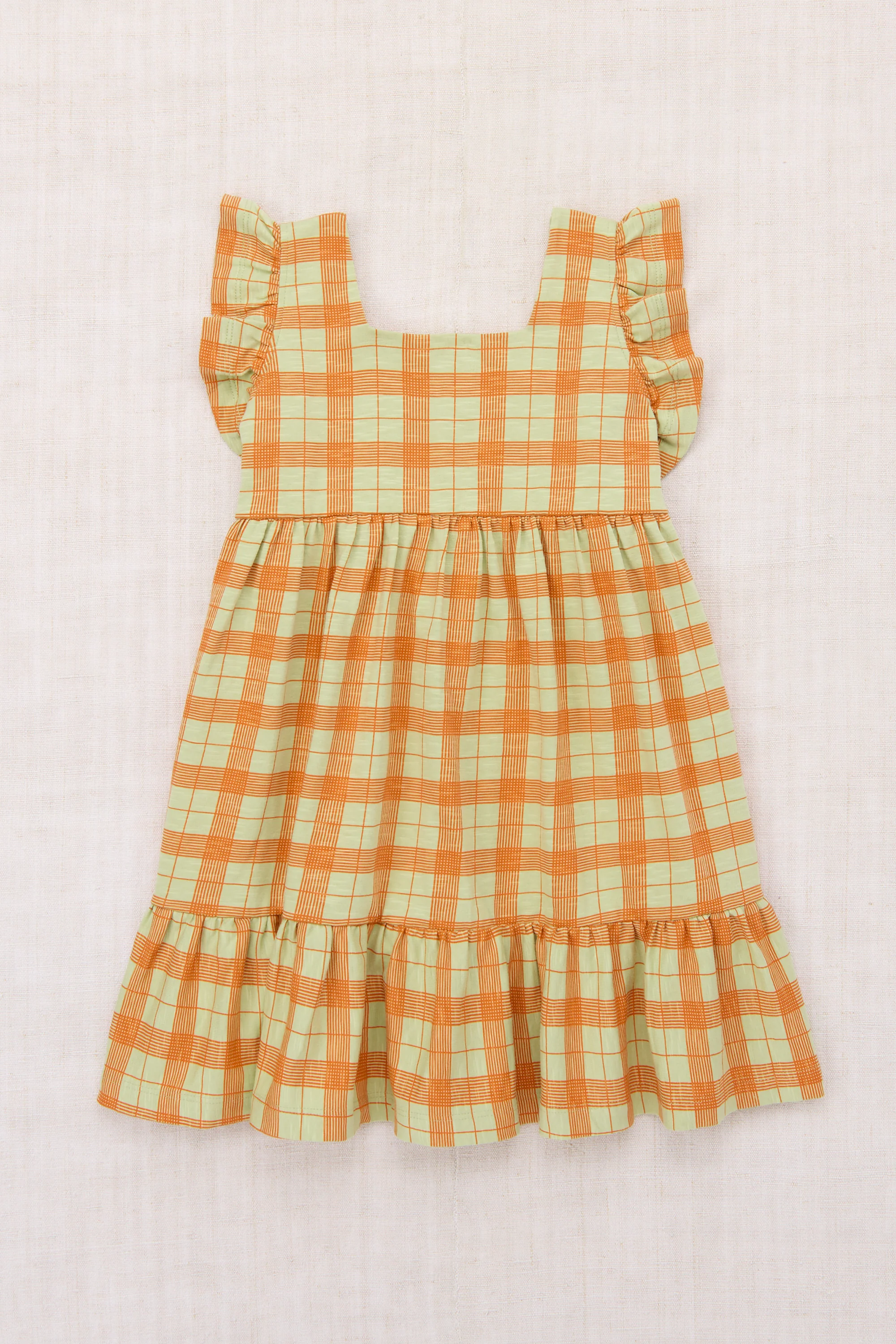 Ruffle Sleeve Dress