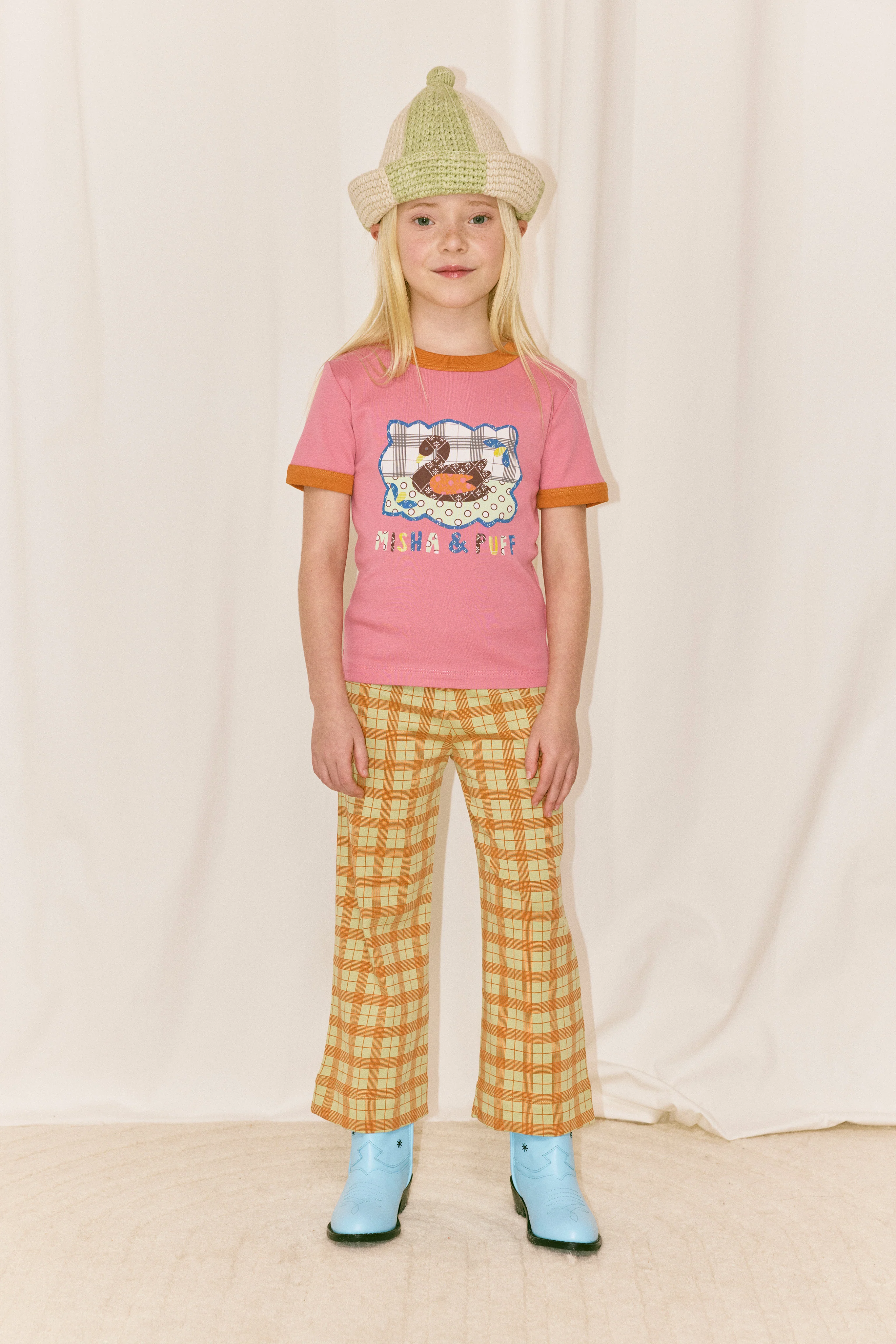 Swan Collage Ringer Tee - Image 3