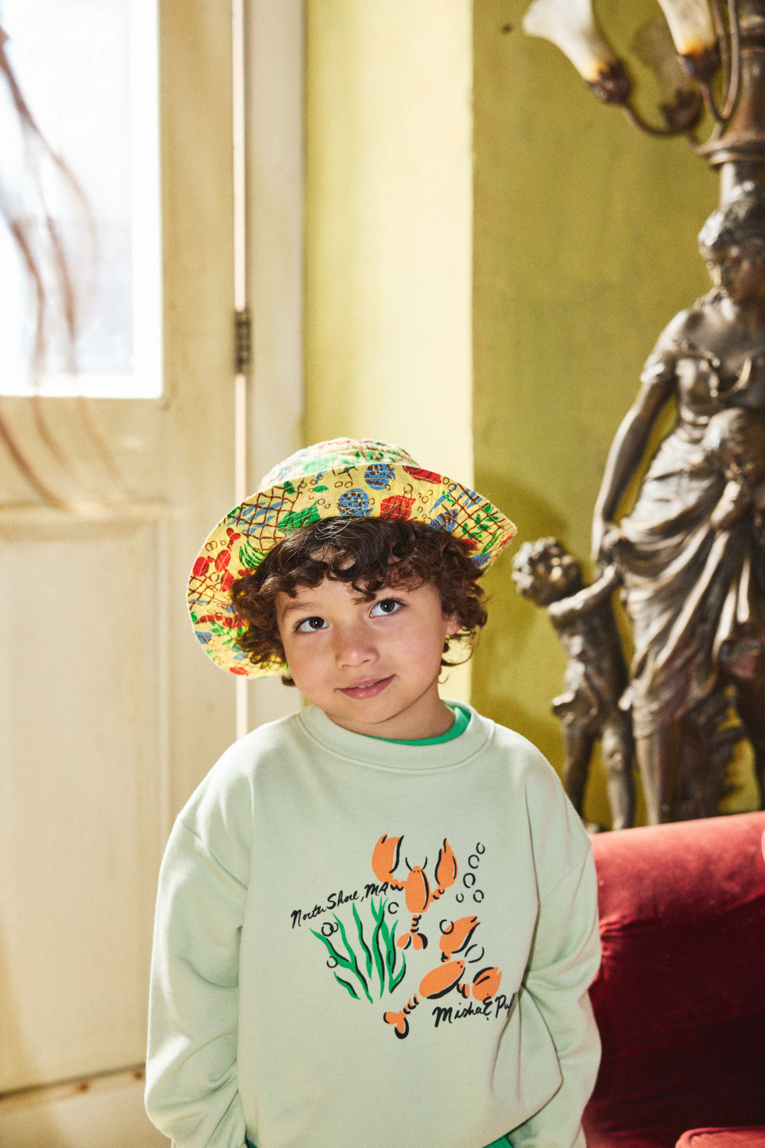 Seersucker Bucket Hat - Image 6