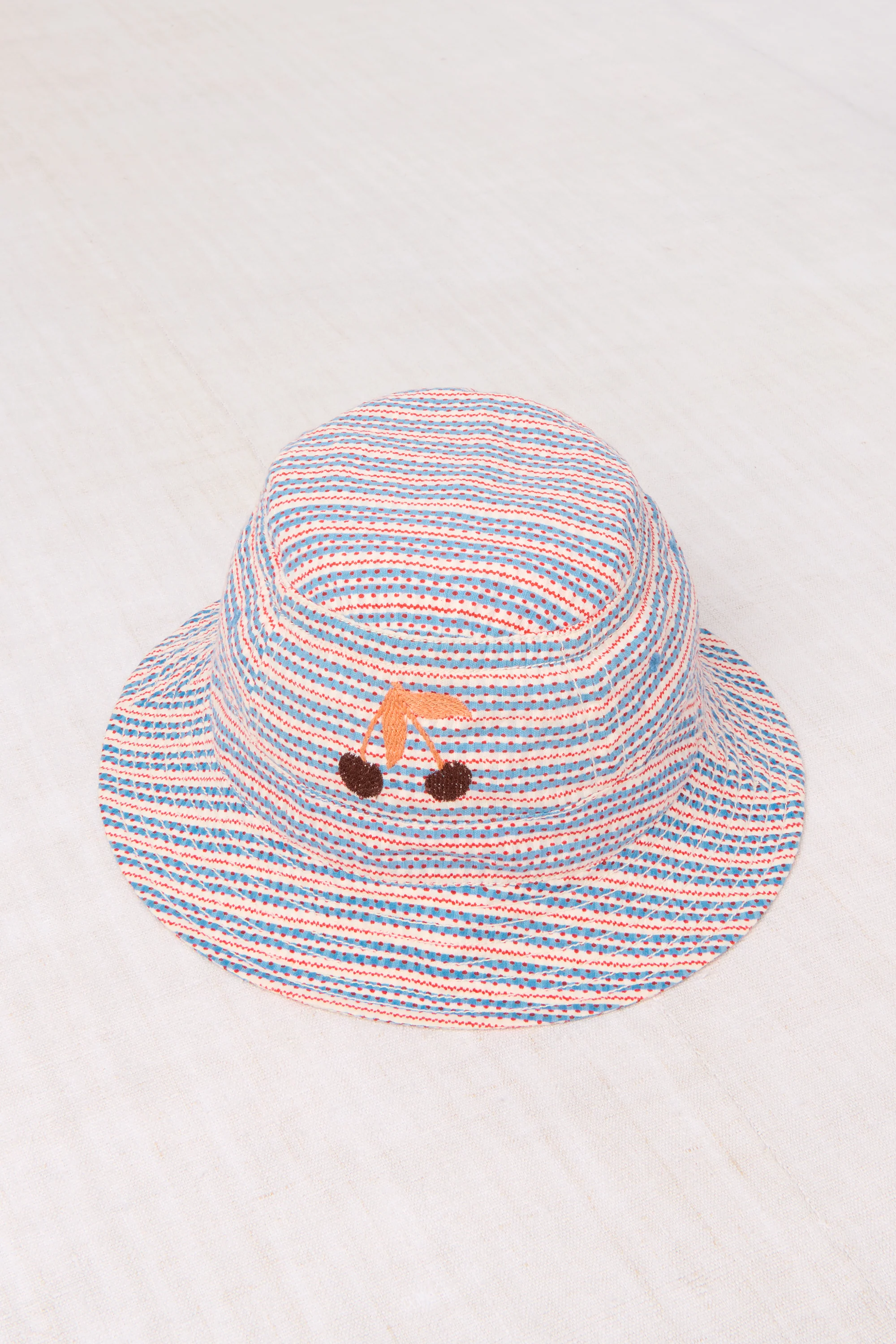 Seersucker Bucket Hat