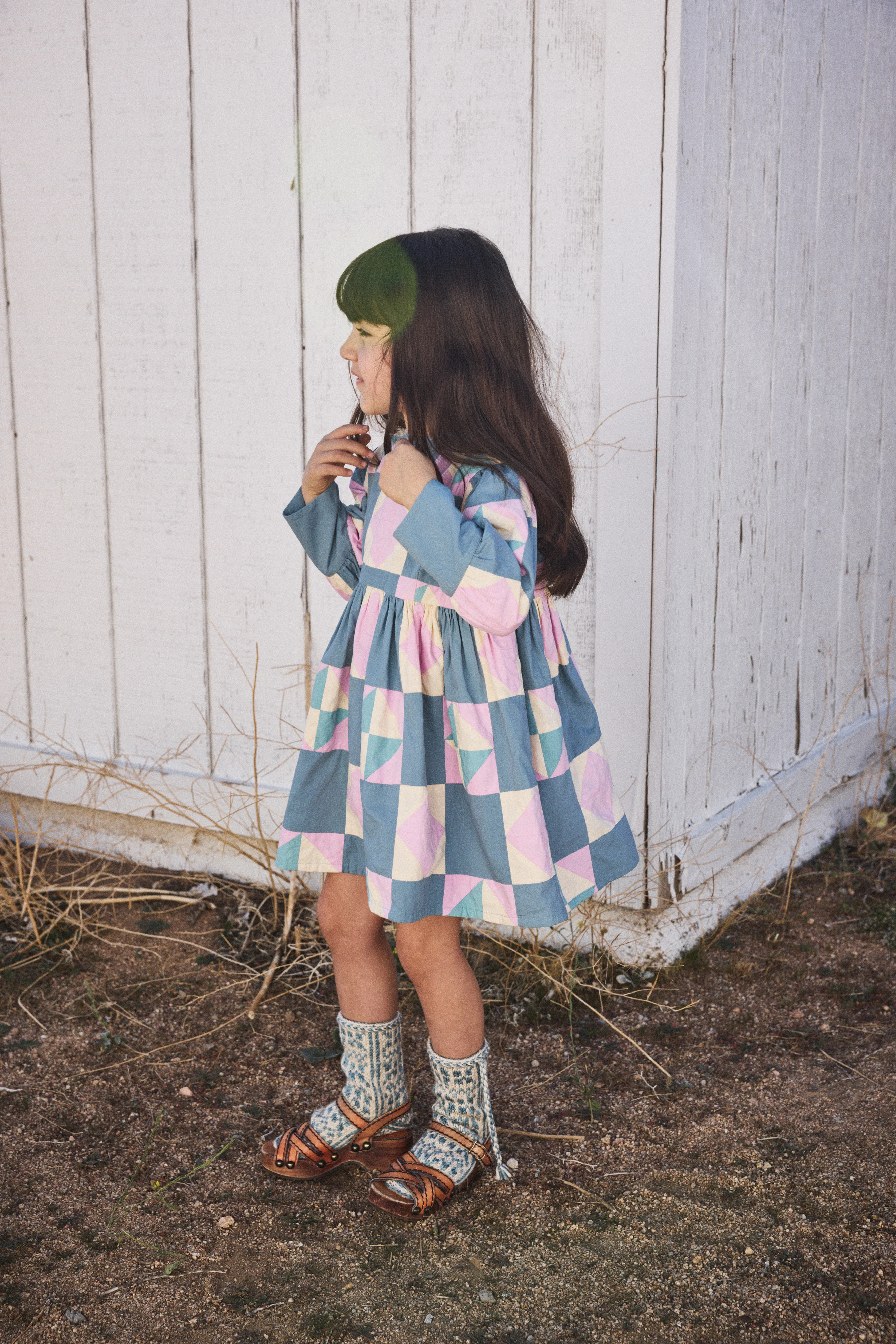 Dorothea Patchwork Dress - Image 2